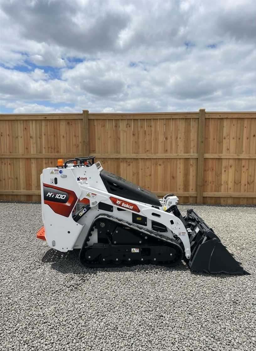 Bobcat MT100 Dingo mini track loader for hire