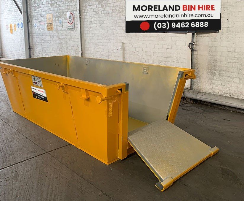 4 cubic metre skip bin from Moreland Bin Hire